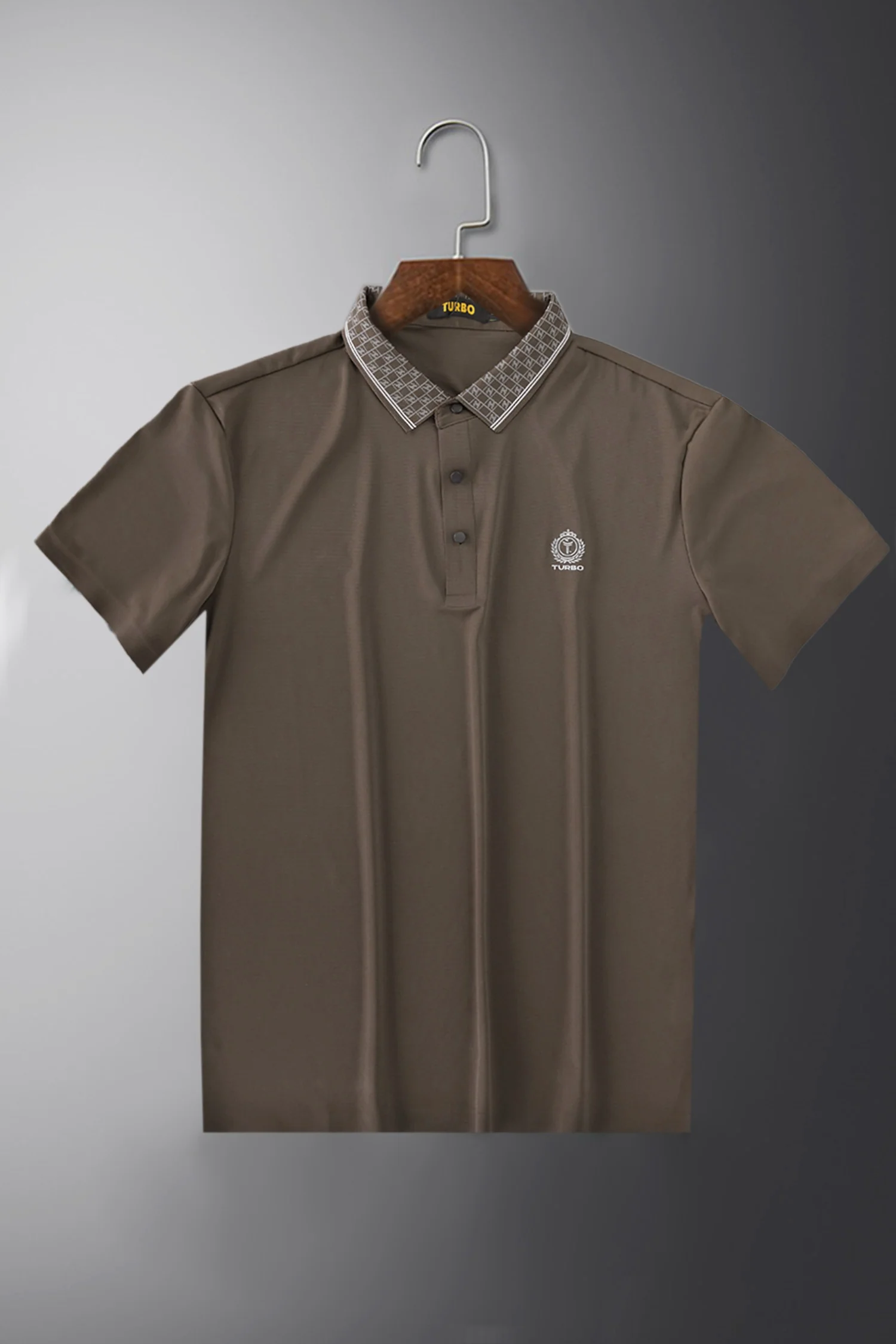 Turbo Vintage Butterfly Crisp Stitchless Men's Polo Shirt - Image 7