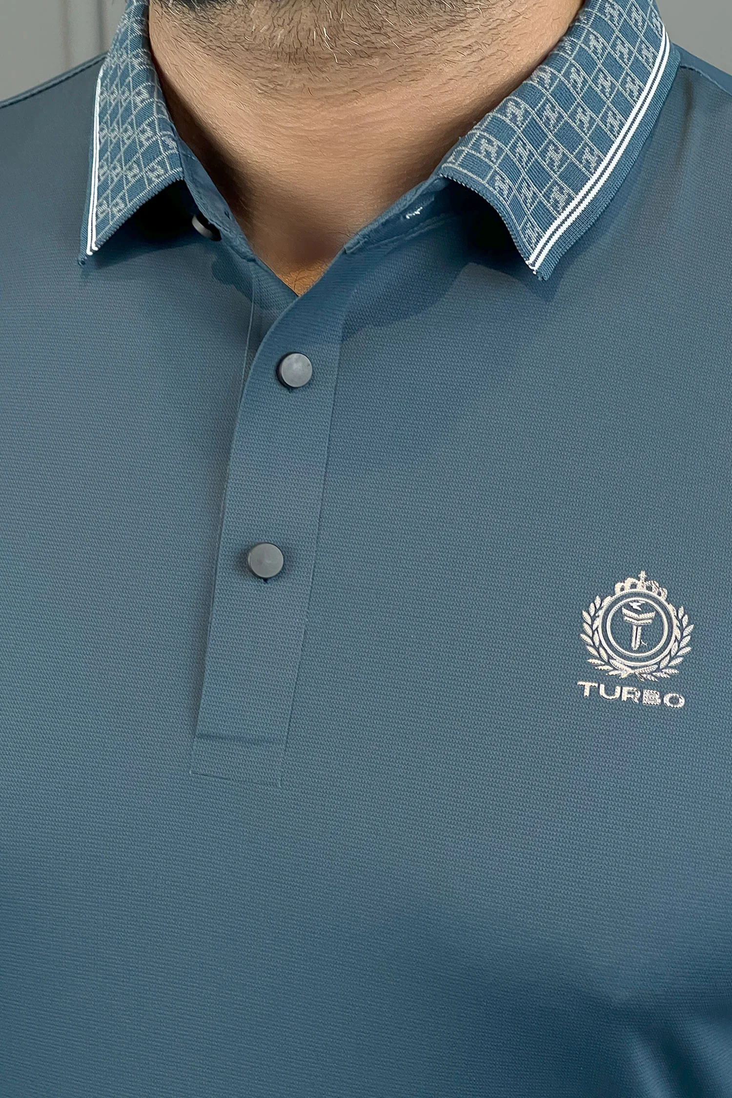 Turbo Vintage Butterfly Crisp Stitchless Men's Polo Shirt - Image 15