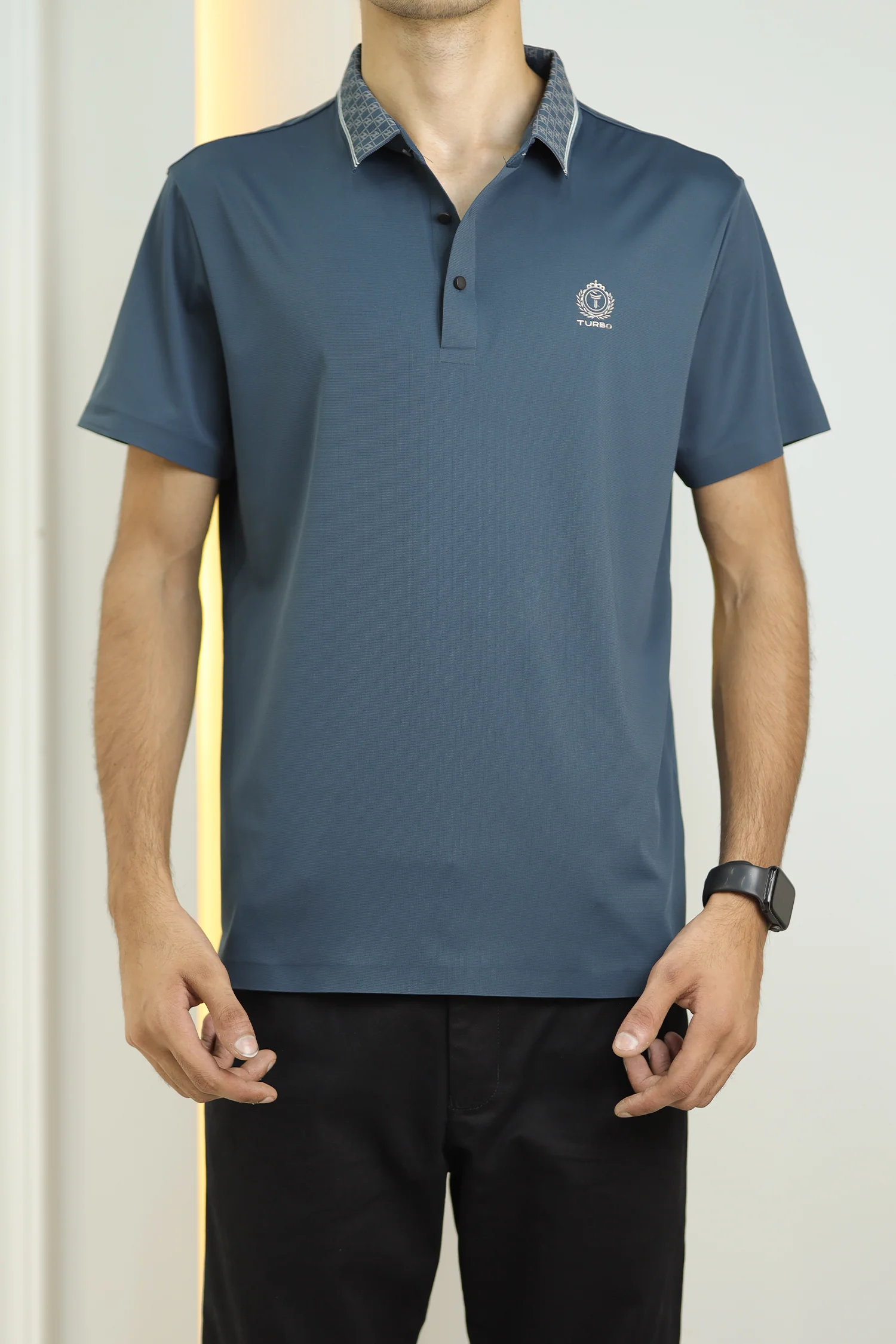 Turbo Vintage Butterfly Crisp Stitchless Men's Polo Shirt - Image 12