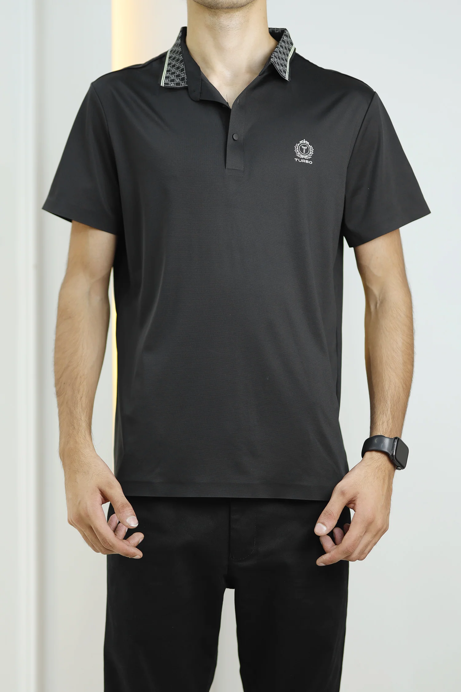 Turbo Vintage Butterfly Crisp Stitchless Men's Polo Shirt - Image 3