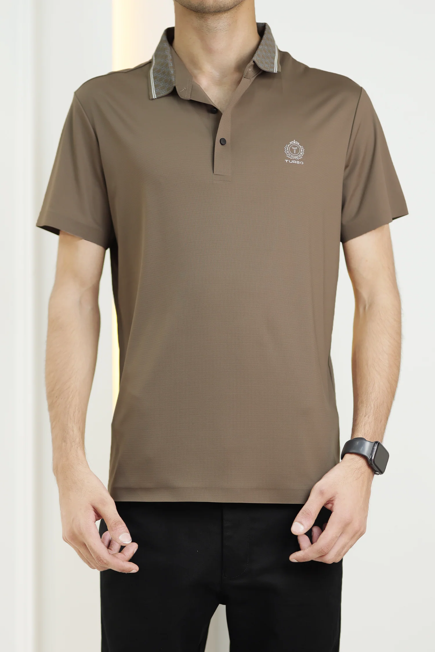 Turbo Vintage Butterfly Crisp Stitchless Men's Polo Shirt - Image 6