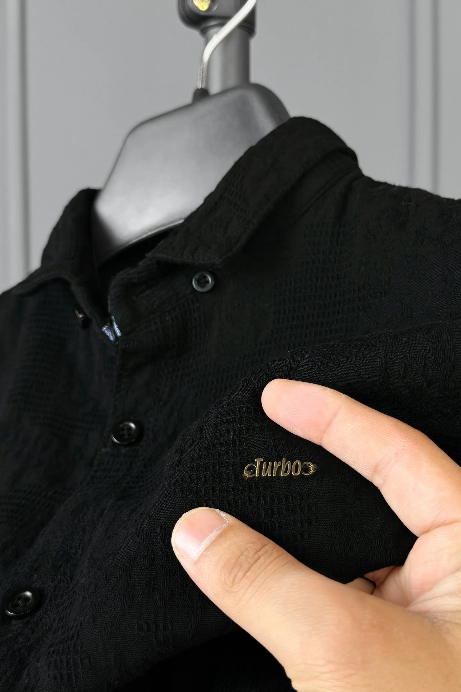 Turbo Vintage Patterend Long Sleeve Cotton Casual Shirt - Image 18