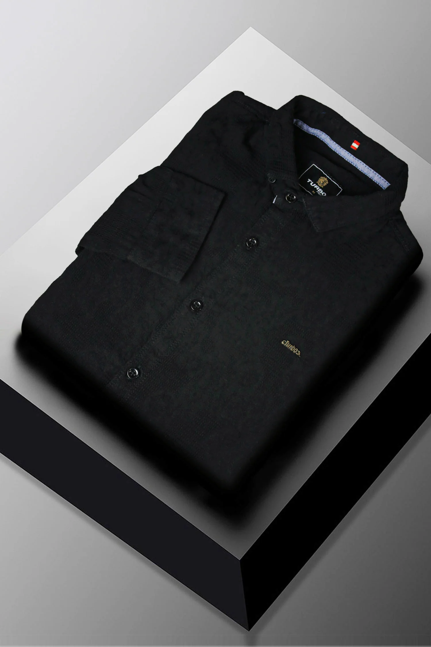 Turbo Vintage Patterend Long Sleeve Cotton Casual Shirt - Image 21
