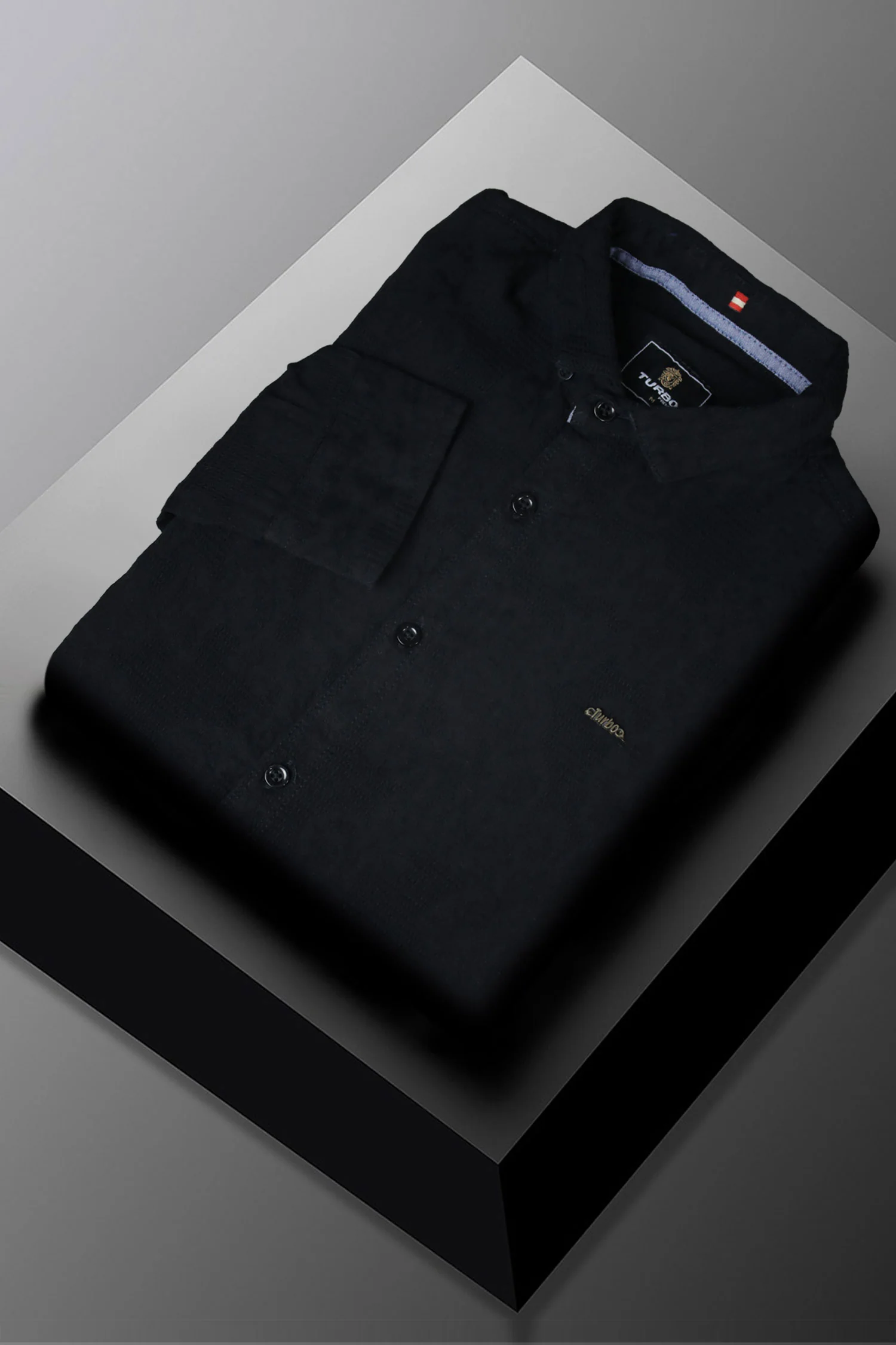 Turbo Vintage Patterend Long Sleeve Cotton Casual Shirt - Image 11