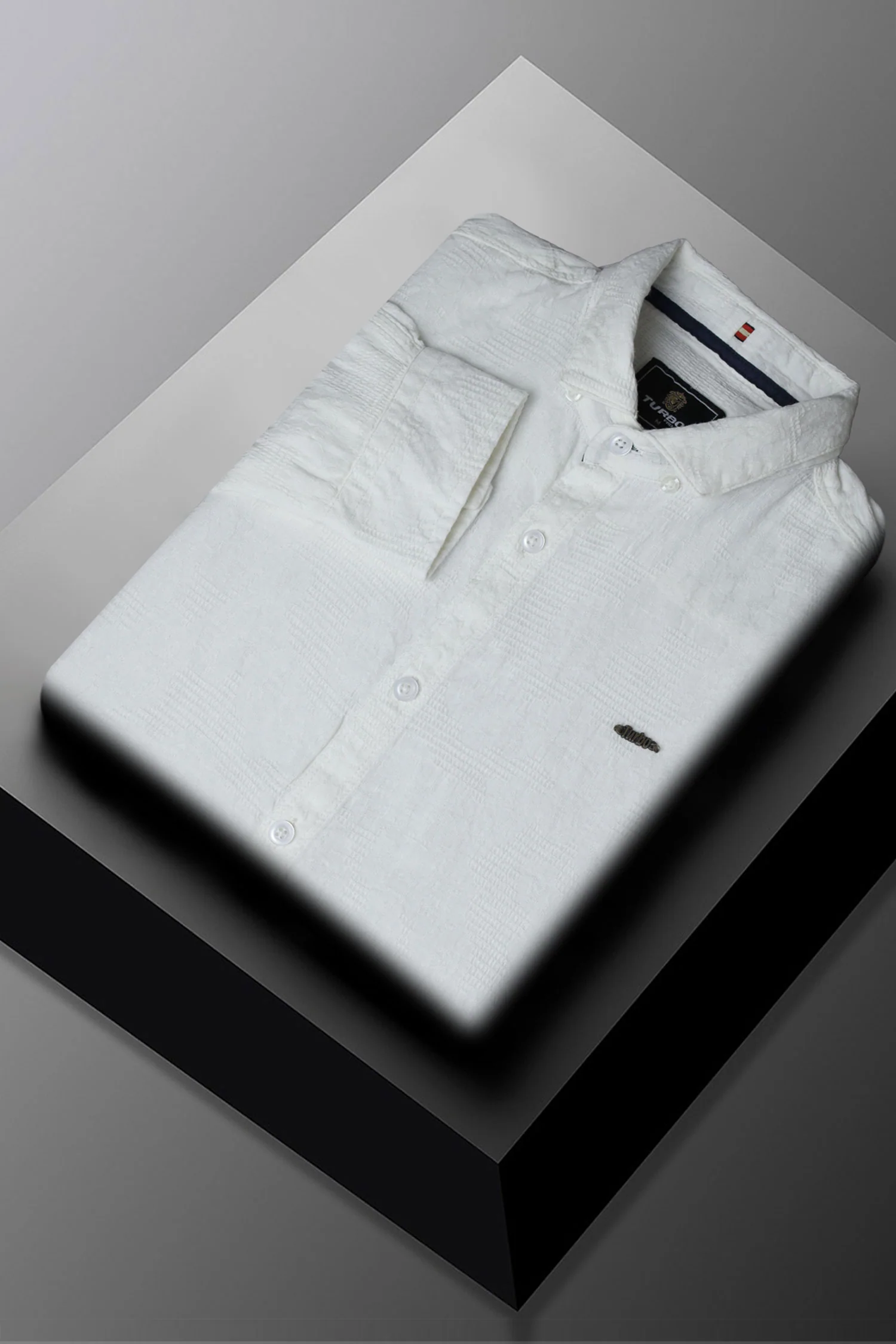Turbo Vintage Patterend Long Sleeve Cotton Casual Shirt - Image 15