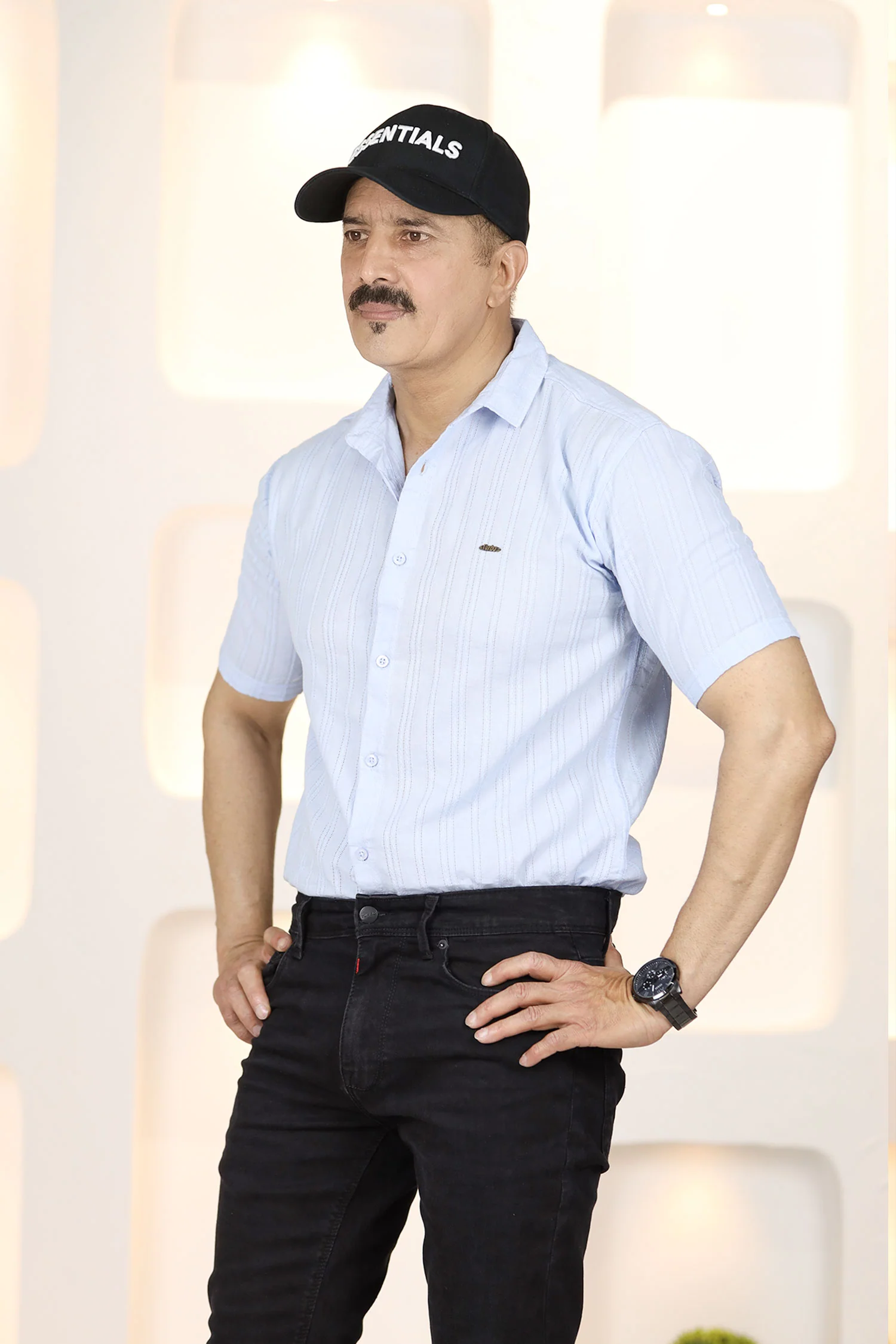 Turbo Wave Texture Crochet Casual Shirt - Image 9