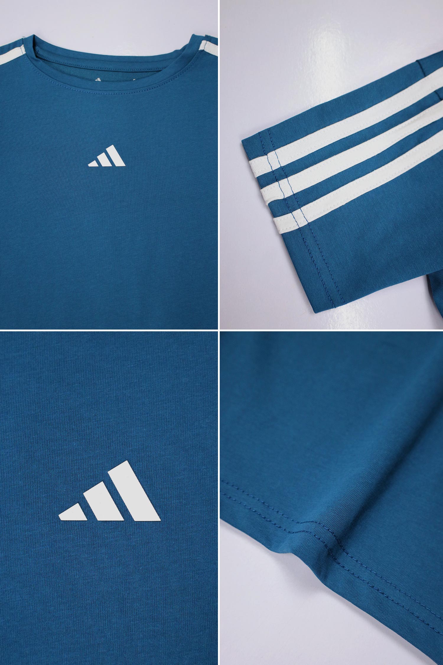 Adds Essentials 3-Stripes Younger Kids T-Shirt - Image 2