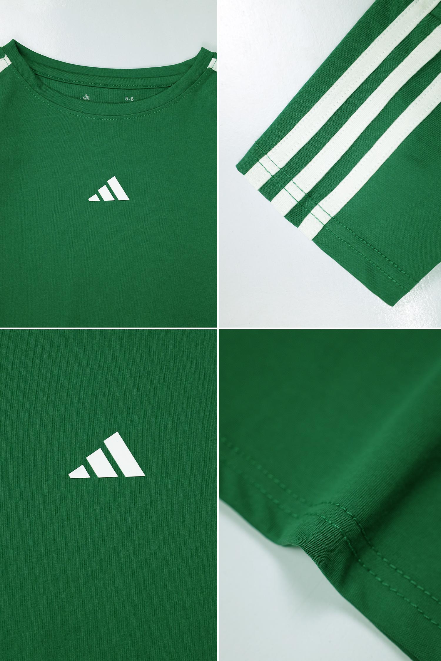 Adds Essentials 3-Stripes Younger Kids T-Shirt - Image 4