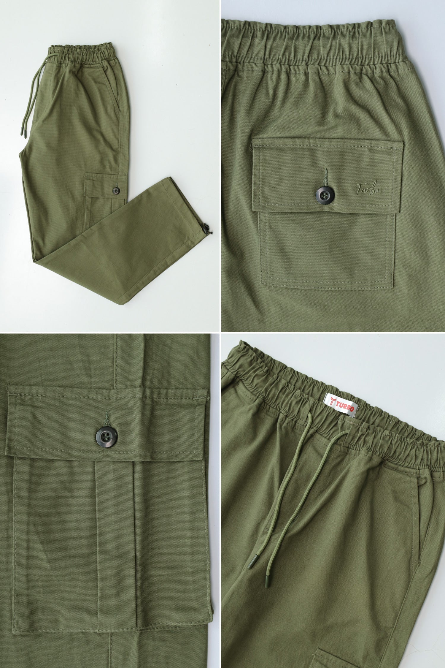 Turbo's 6 Pockets Cargo Trouser - Image 5