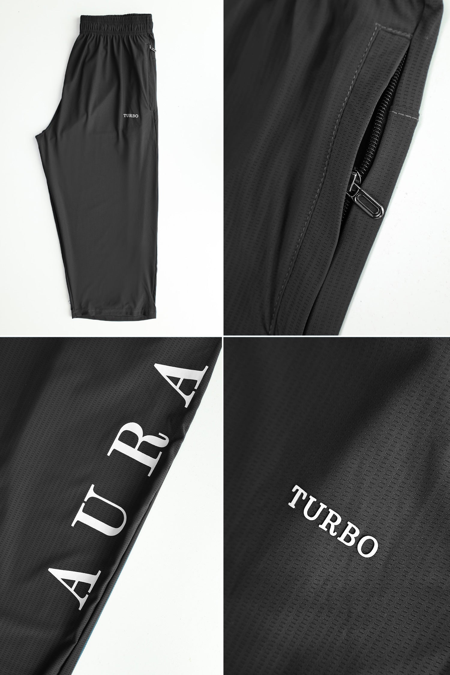 Turbo's 'Aura Collection' Dry-Fit Men's Shorts - Image 11