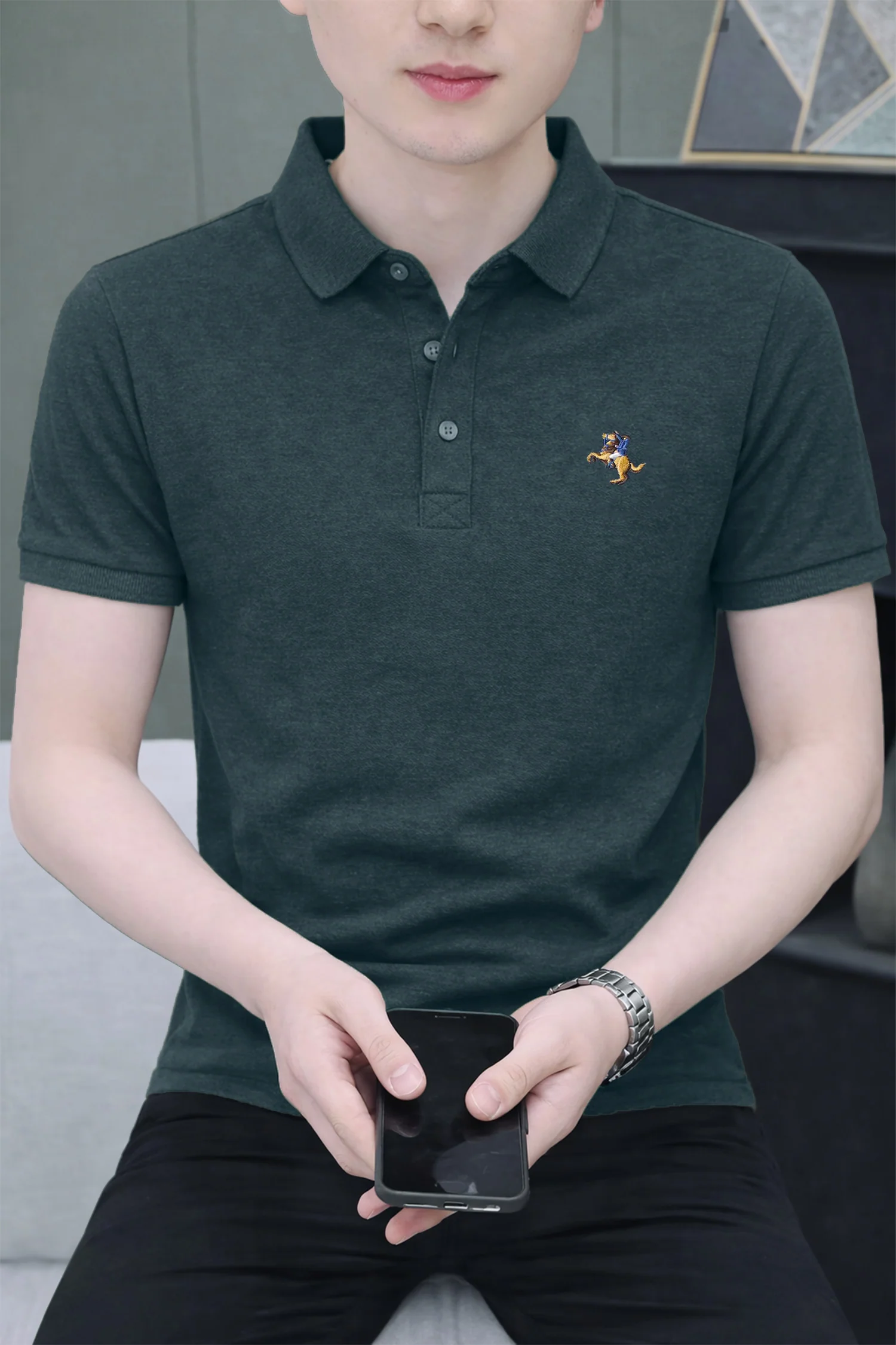 Polo Authentic Style Men's Polo Shirt - Image 10
