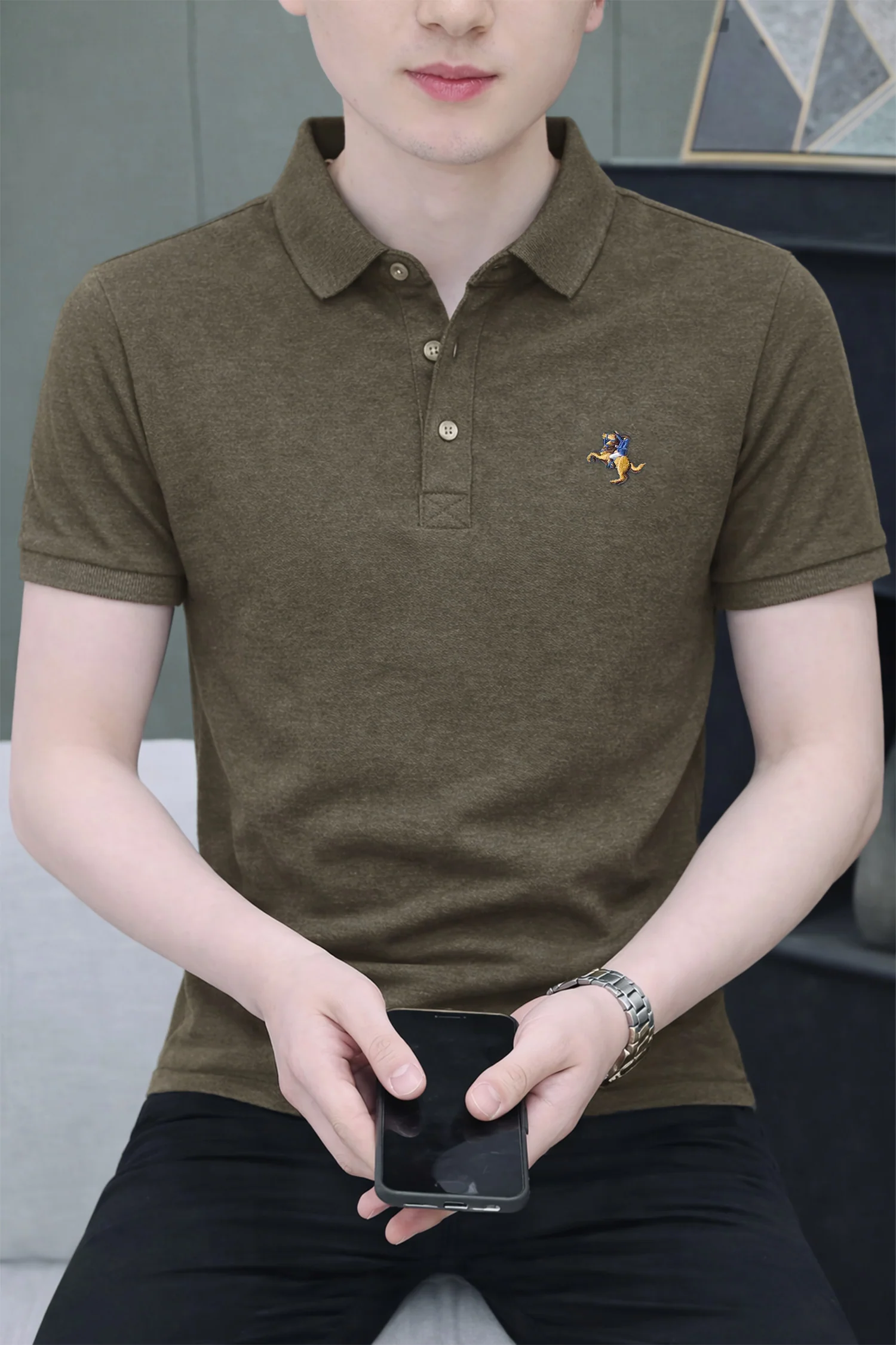 Polo Authentic Style Men's Polo Shirt - Image 7
