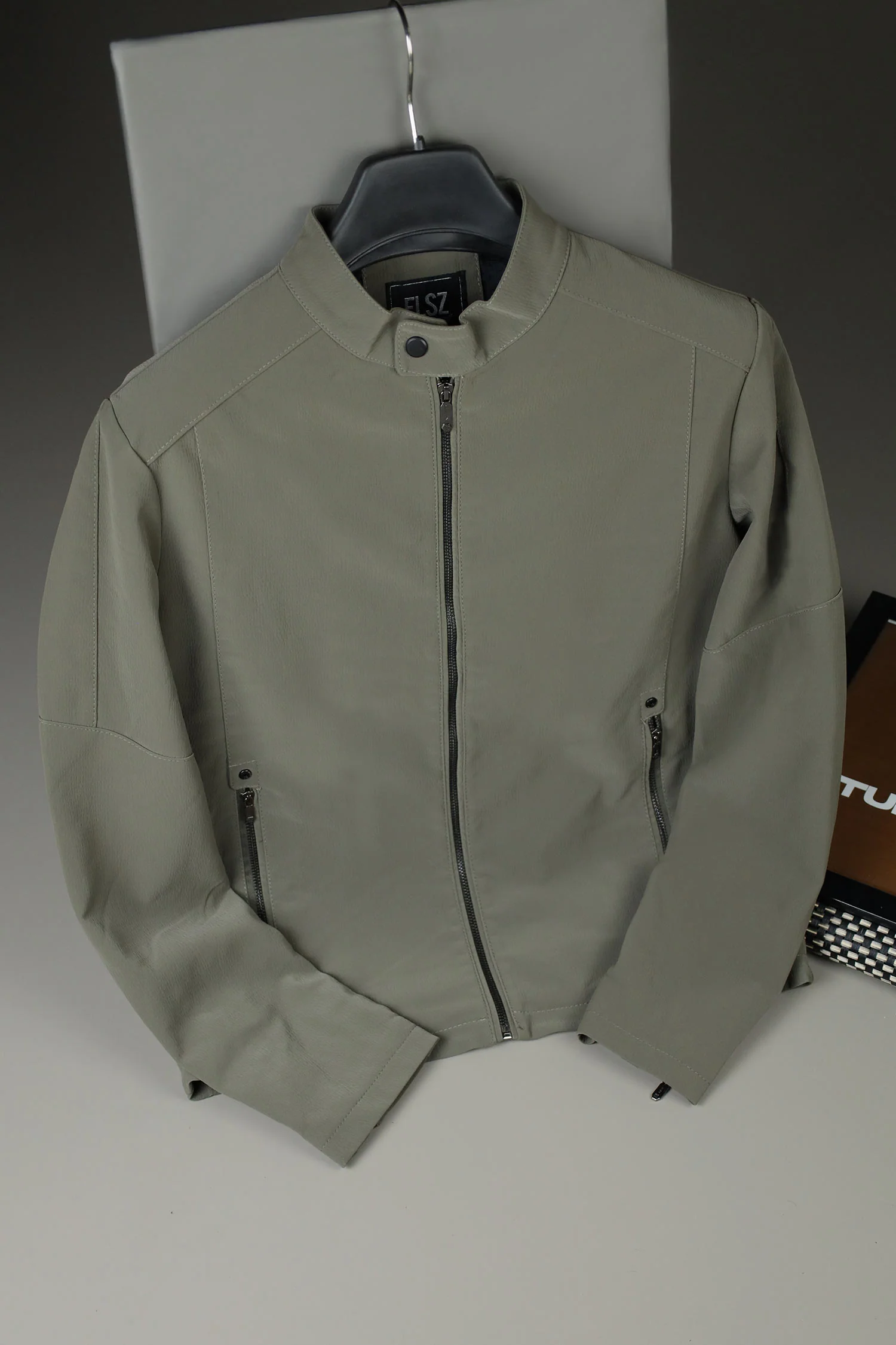 Wind Guard Imported Suede Leather Jacket - Image 5