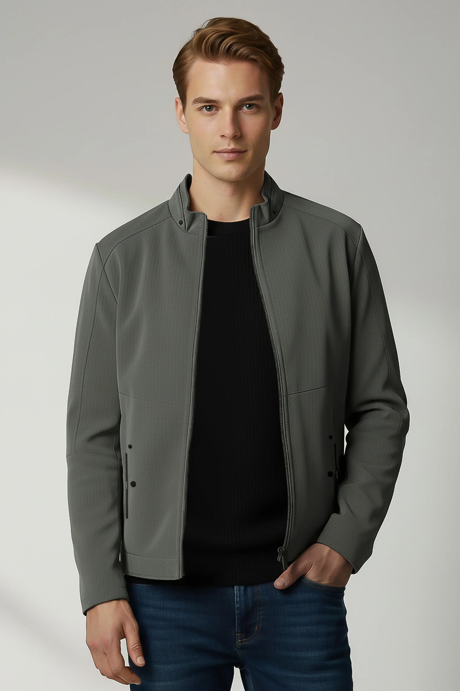Winter Essential Imported Suede Leather Jacket - Image 7