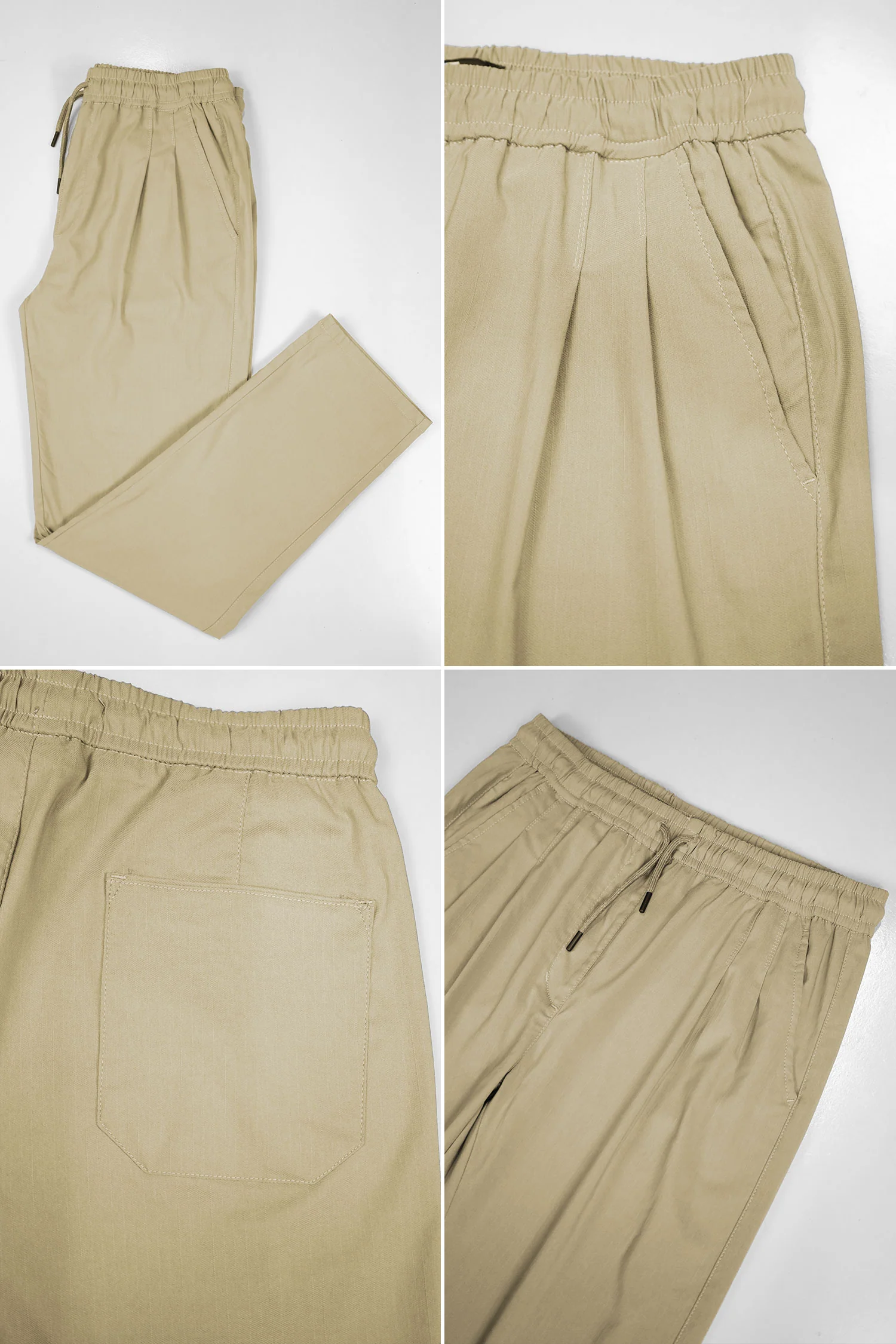 XRSN Double Plate Style Slim-Fit Trouser - Image 12
