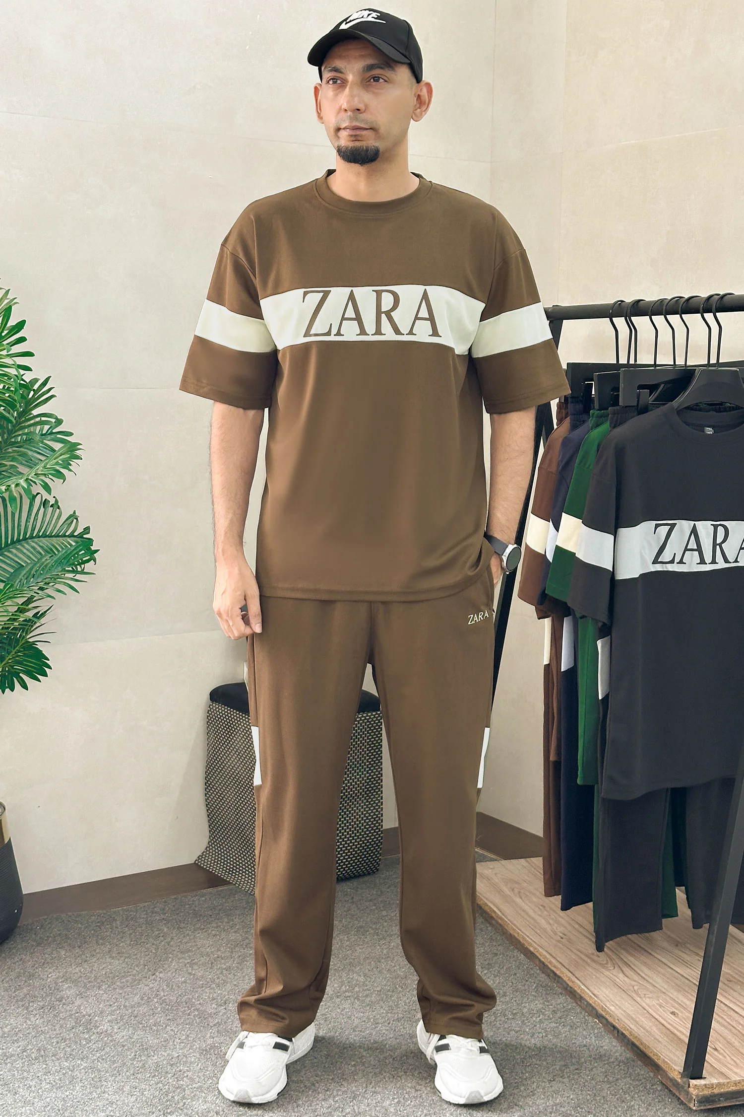 Zra Contrast Panel Men's Co-Ord Set* - Image 13
