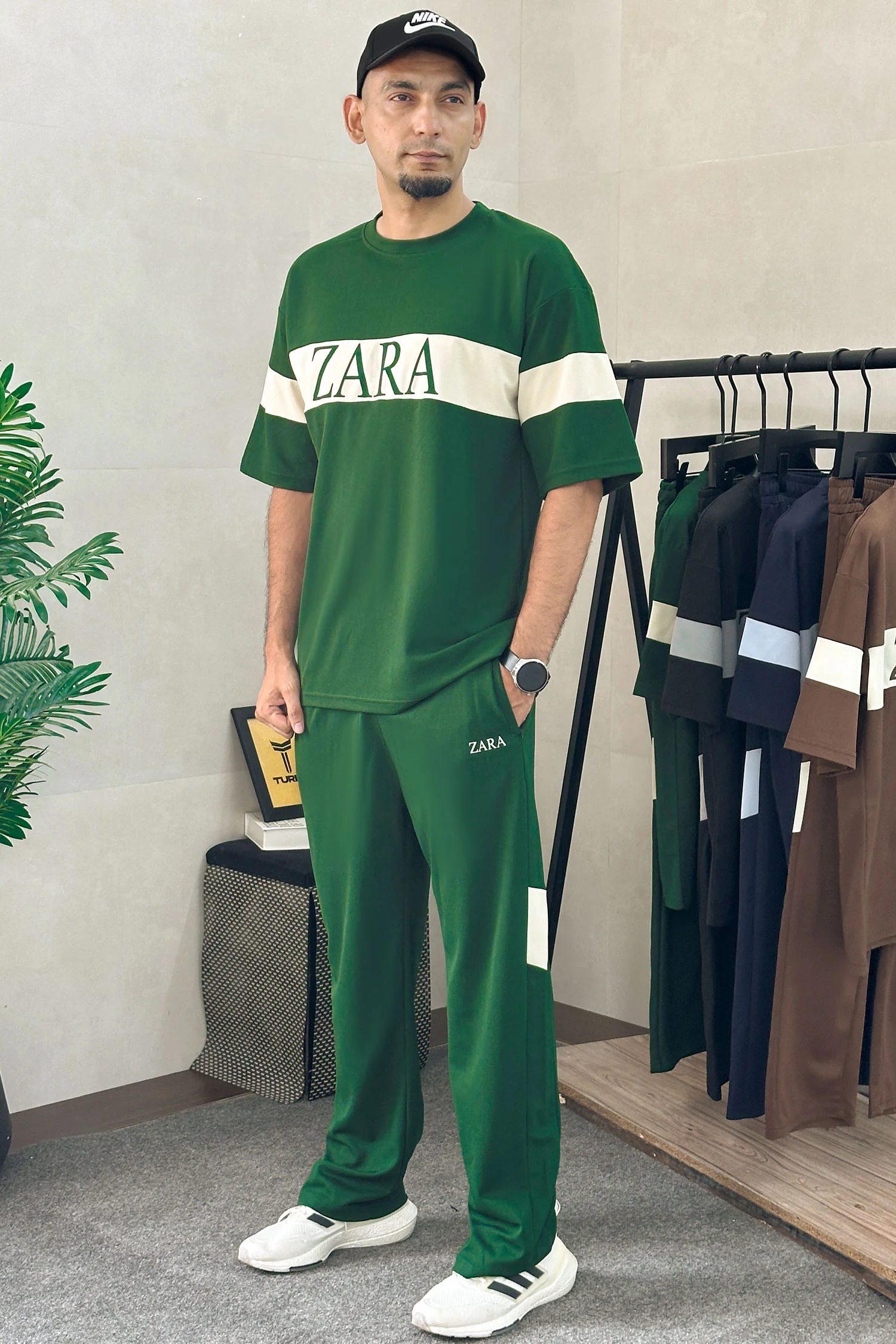 Zra Contrast Panel Men's Co-Ord Set* - Image 2