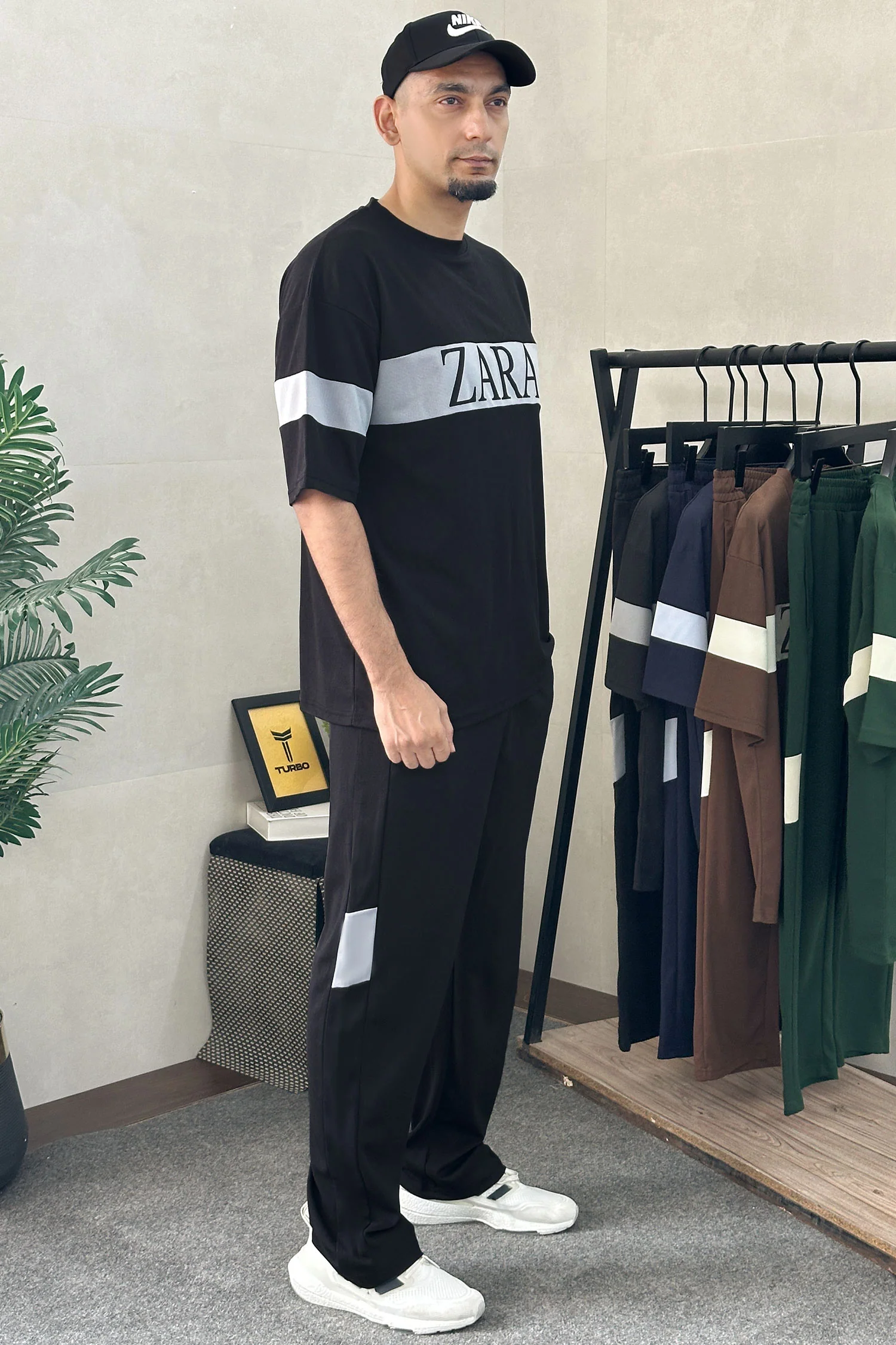 Zra Contrast Panel Men's Co-Ord Set* - Image 6