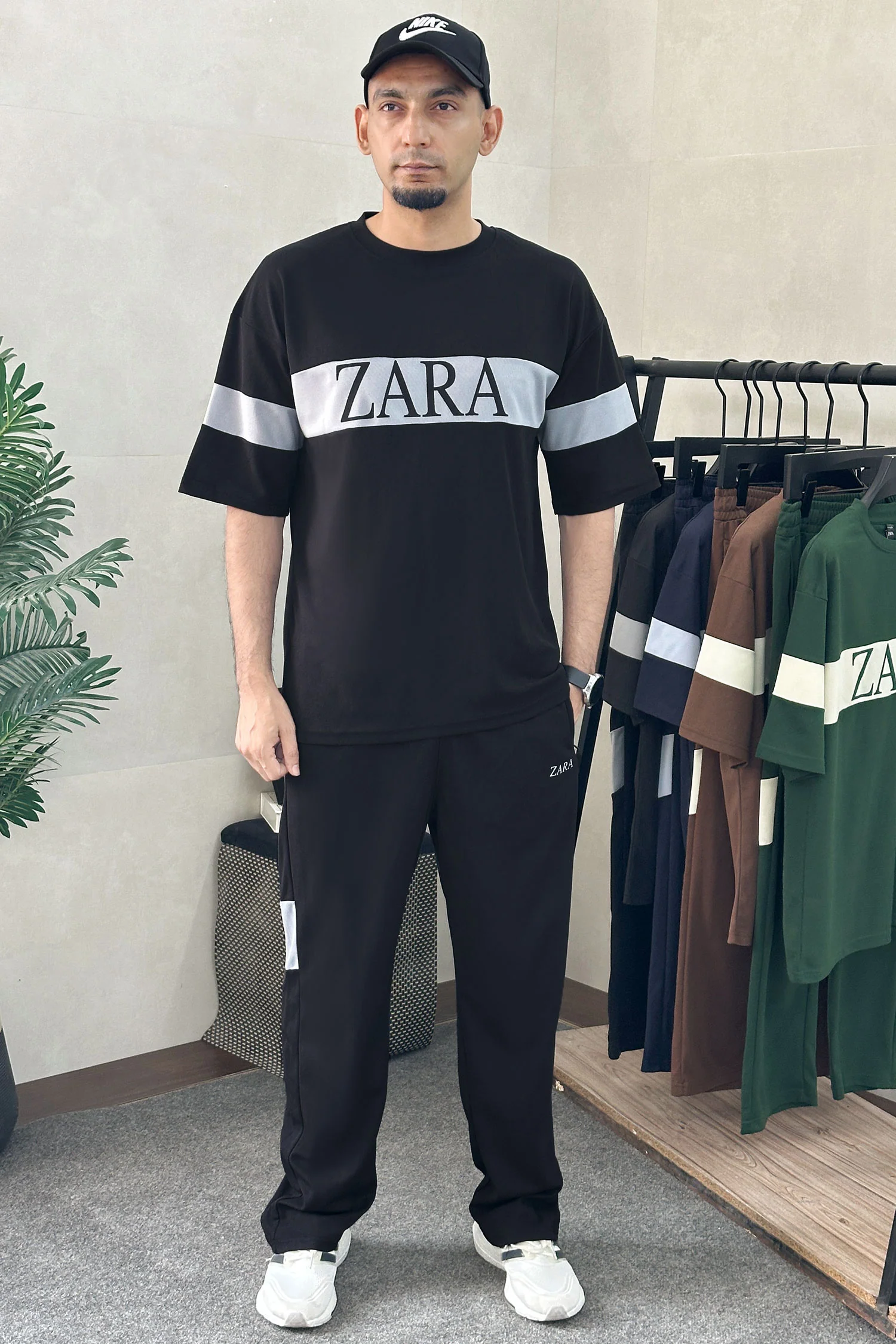 Zra Contrast Panel Men's Co-Ord Set - Image 5